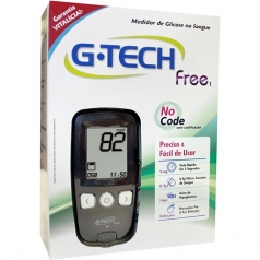 MEDIDOR DE GLICOSE G-TECH NO CODE