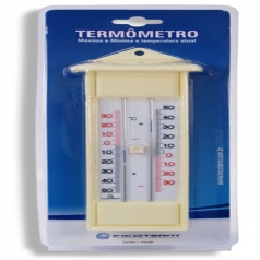 TERMÔMETRO AMBIENTE MÁX./MÍN. CASINHA