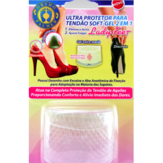 PROTETOR P/ TENDÃO SOFT-GEL 2 EM 1