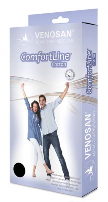 MEIA VENOSAN COMFORTLINE COTTON